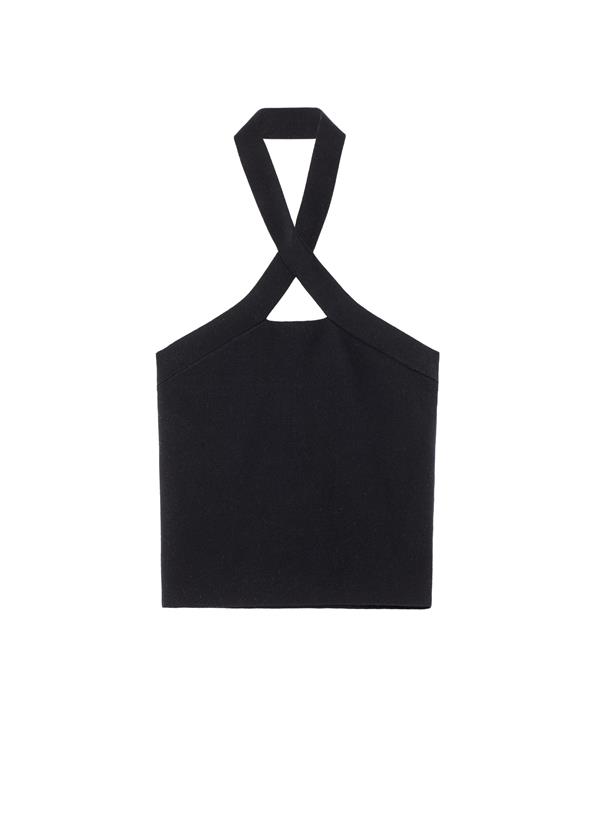 Halter Cut Out Tank Top