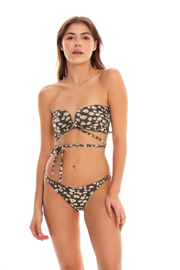 Jungle Safari Spirulina Bikini Top