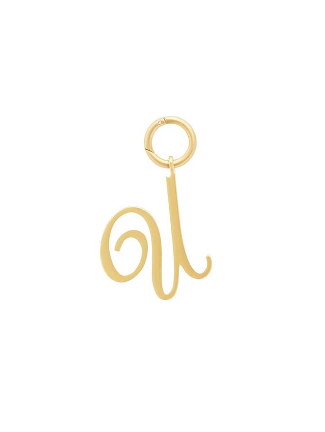 Letter Charm - U