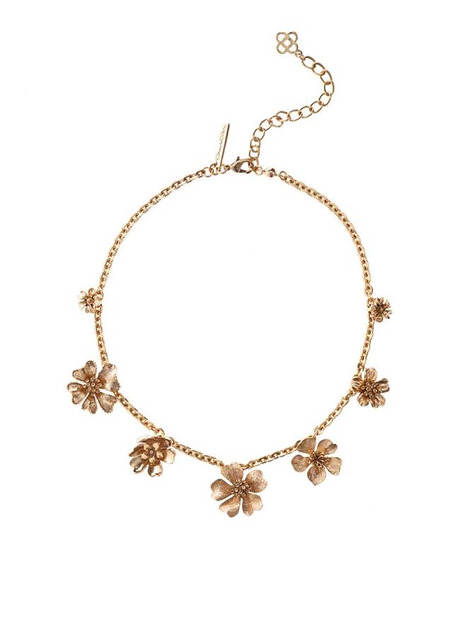 Floral Strand Necklace
