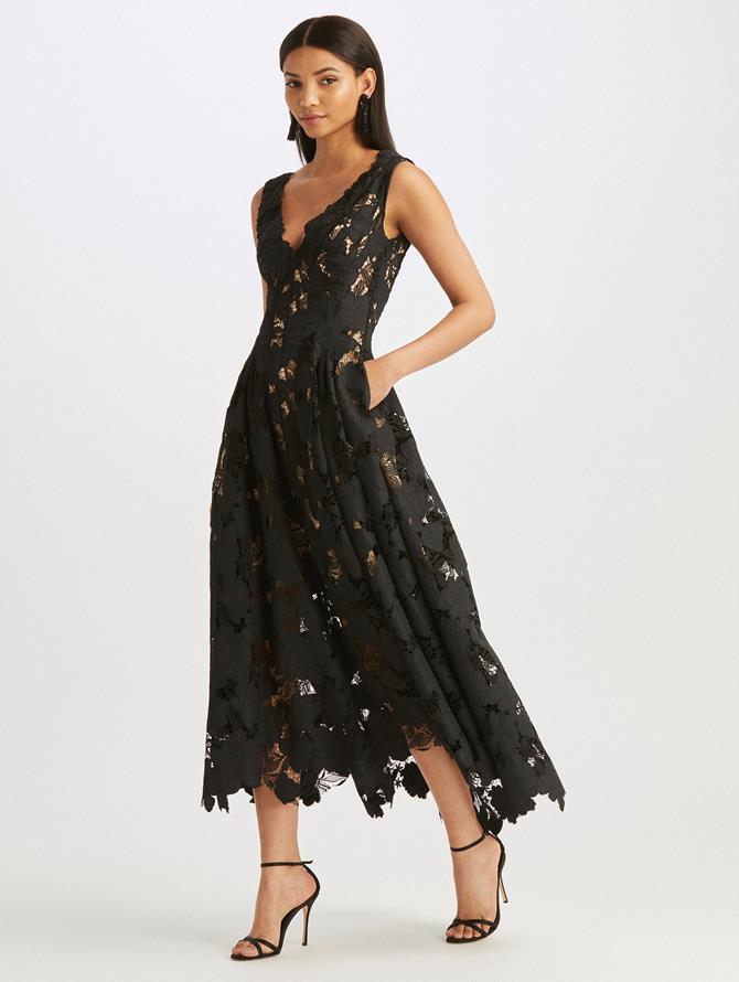 Magnolia Guipure A-Line Dress | Dresses | Oscar de la Renta Sienna 