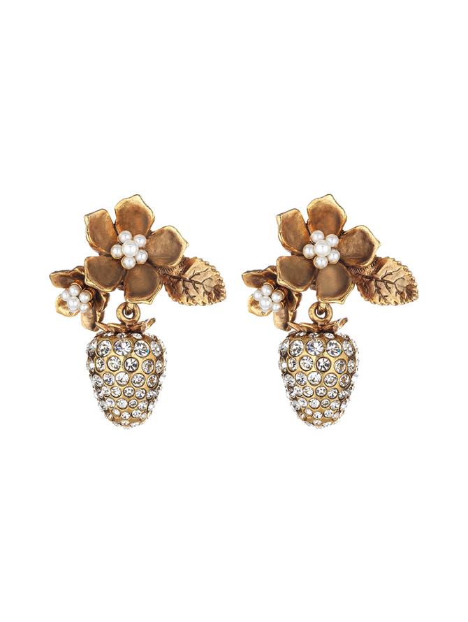 Flora Magnifica Earrings | Earrings | Oscar de la Renta Pearl 