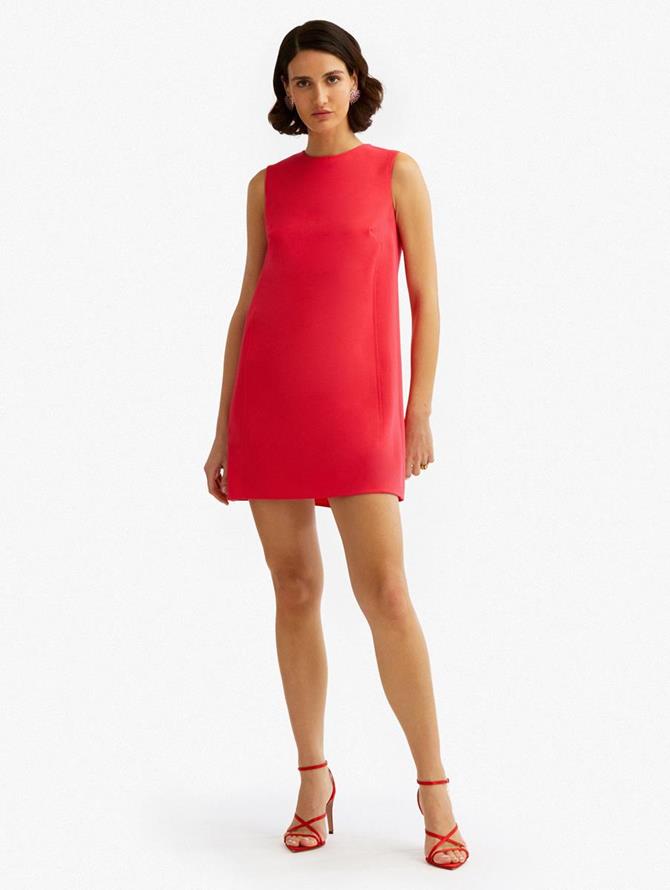 Tie-Back Detail Shift Dress