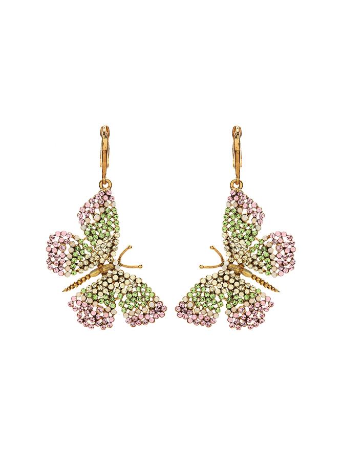 Butterfly Pendant Earrings