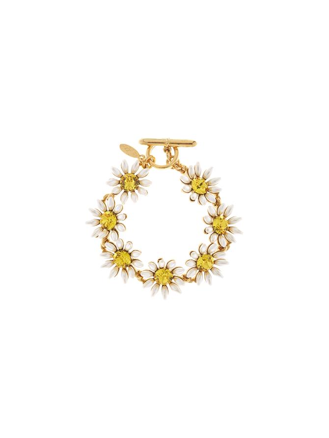 Daisy Pearl Bracelet