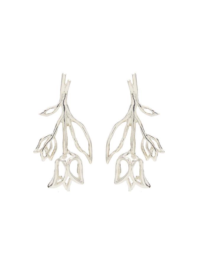 Tulip Bouquet Slim Earrings