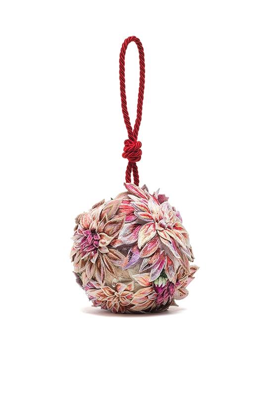 Dahlia Applique Billiard Bag