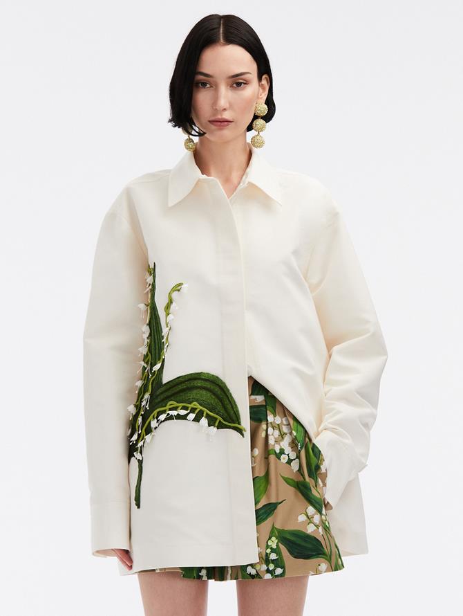 Lily of the Valley Oversized Jacket