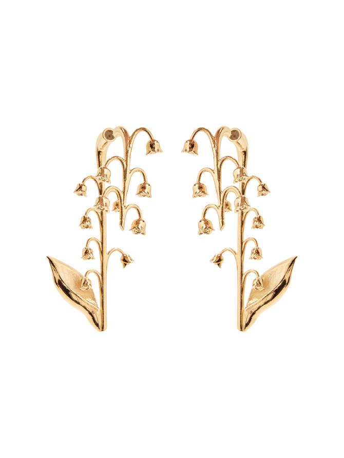 Lily of the Valley Stem Earrings