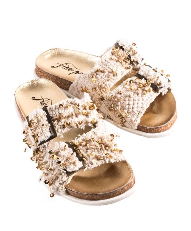 Free People Bali Footbed Ivory Aggieland Outfitters