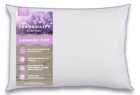 tranquil lavender pillow