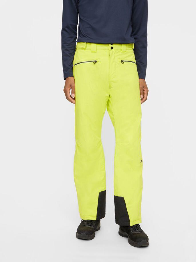 Yellow ski trousers clearance