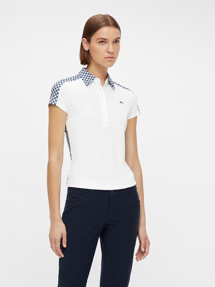 golf polo white