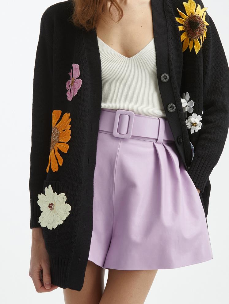 Oversized flower cardigan Clearance