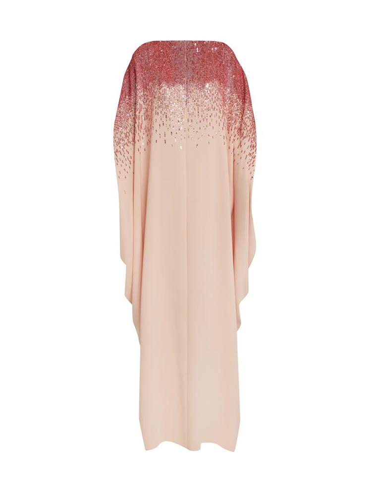 Degrade Sequin Embroidered Caftan