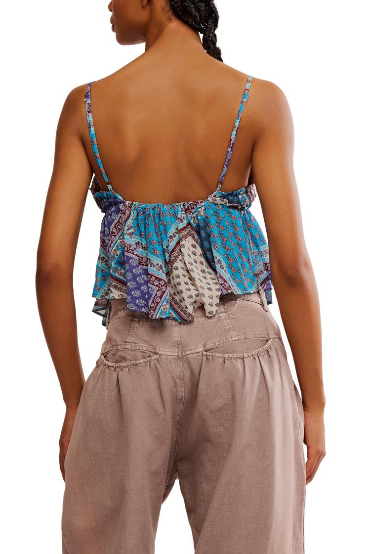 ALIX PRINTED TANK OCEAN COMBO | South Moon Under